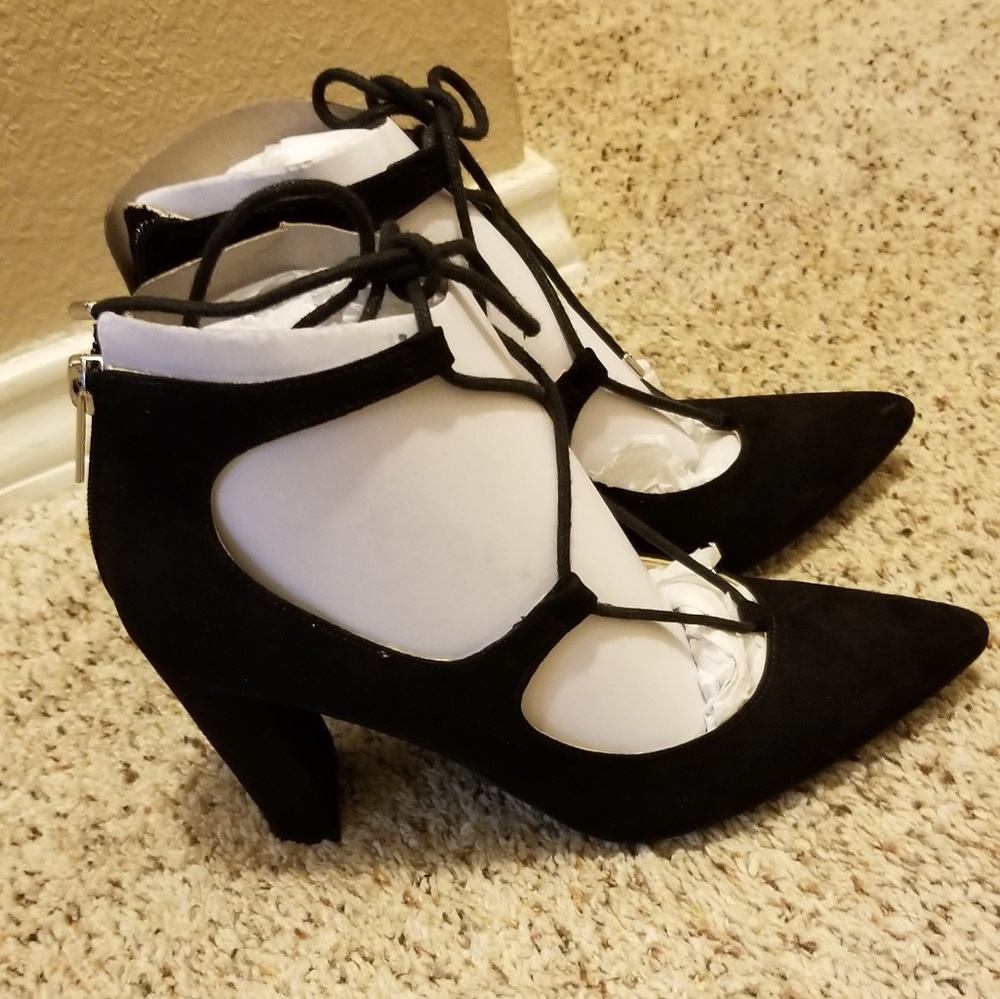 Black heels